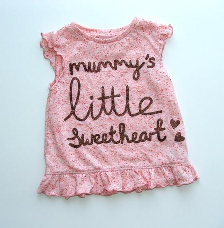 K361 dívčí triko vel. 86, nutmeg,86