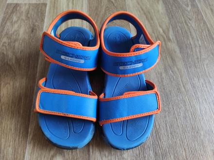 Svítící sandále, skechers,34