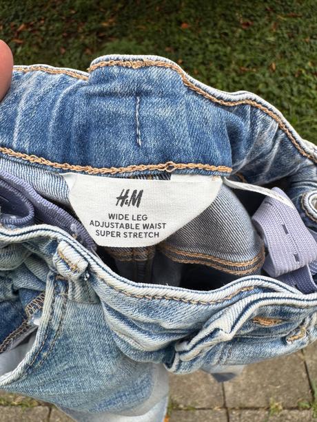 Džíny, h&m,134