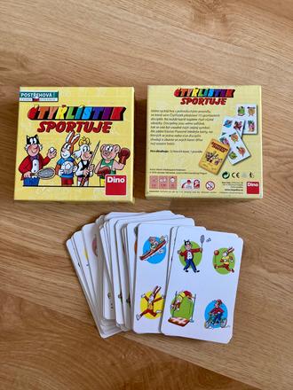 Postřehová hra čtyřlístek sportuje, 