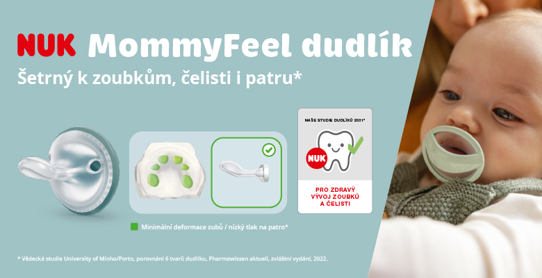 Soutěž o 5 balíčků pro novorozence od německé značky NUK