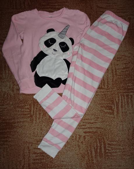 Dívčí pyžamo s pandou vel. 146, c&a,146