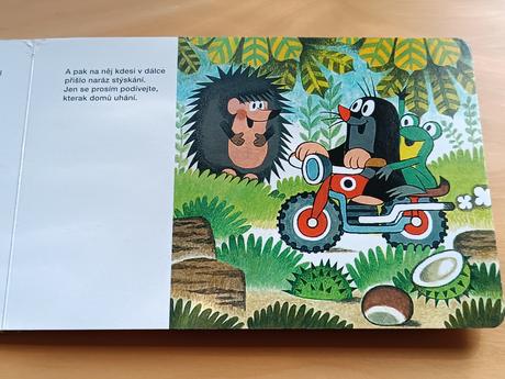 Leporelo pro děti jak krtek cestoval, 
