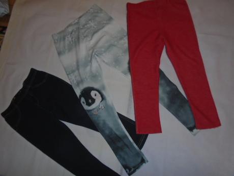 Leginy 2ks 6/7 let 122, denim,122