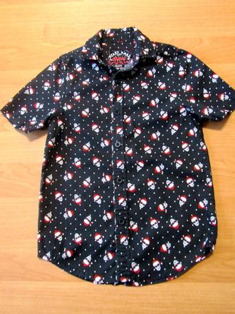 Krásná vánoční košile 122-128, rebel,128