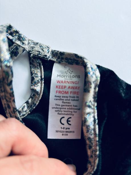 An16/ kostym kočička - v.1/2 let, 