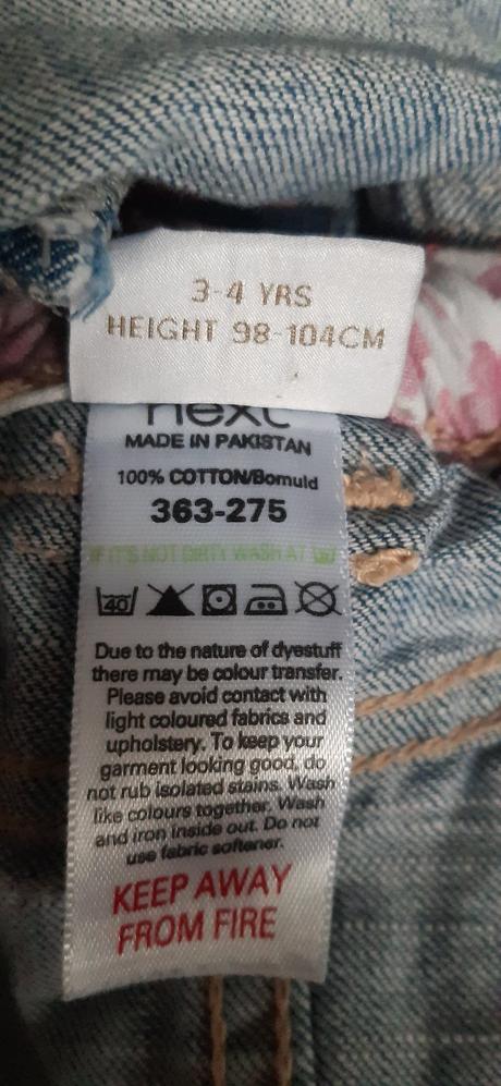 2 x sukně s laclem zn.next, 98