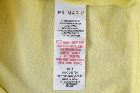 Tričko vel. 9 - 12 m, primark,80