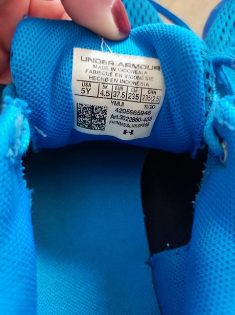 Tenisky under armour vel. 37,5, under armour,37