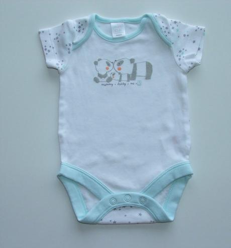 C512 novorozenecké body pandí rodina, miniclub,56