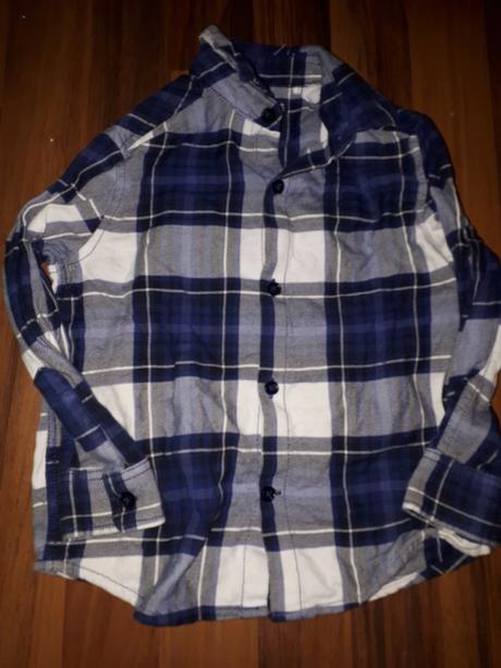 Kostkovaná košile next vel 98, next,98