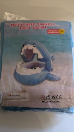 Nafukovací kruh se stříškou - od 3 let,