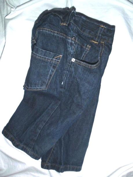 Delší riflové kraťasy, george,122