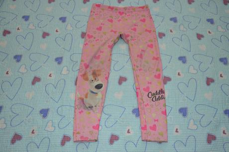 Teplé elastické legíny legínky srdíčkové, 116