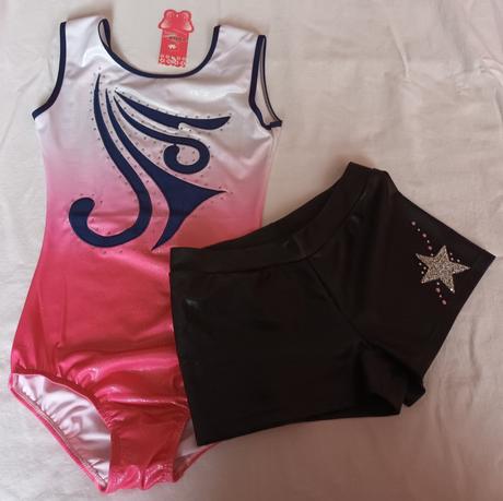 Gymnastický dres/trikot a kalhoty, 164