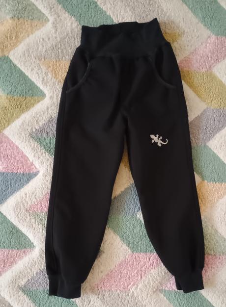 Softshellové kalhoty s ještěrkou vel.92/98, 92