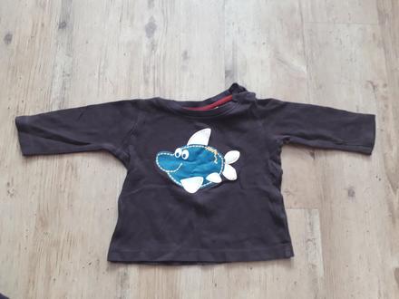 Tričko dlouhý rukáv 62/68, lupilu,62