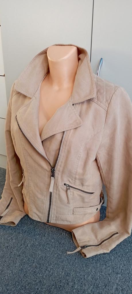 Krémová bunda zn."divided h&m" vel."40/l", h&m,l
