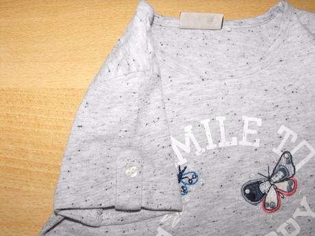 Melírované tričko smile to be happy zn. next, next,104