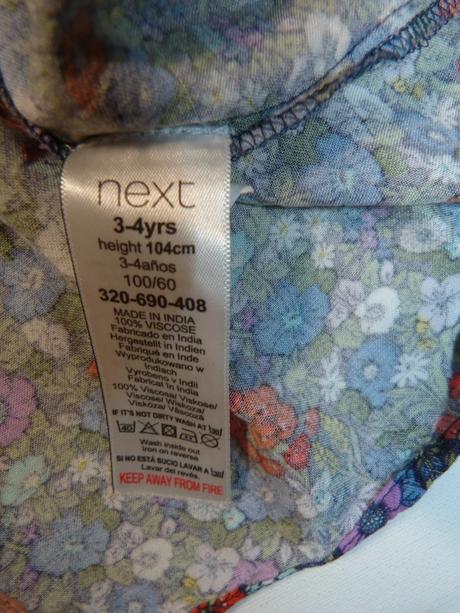 Next šatičky vel. 104, next,104
