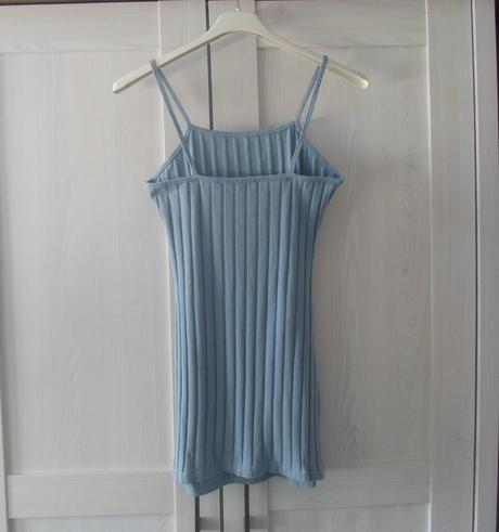 Modré mini šaty, 152