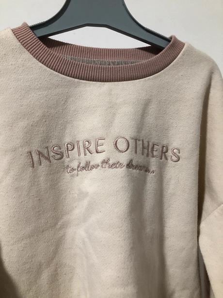 Smetanová crop top mikina, 128