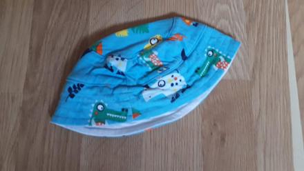 Modrý klobouk se zvířátky, debenhams,62