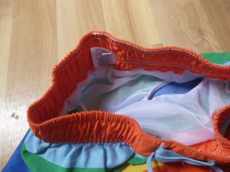 Pruhaté plavky kratasy vel. 3-4 nutmeg, nutmeg,104