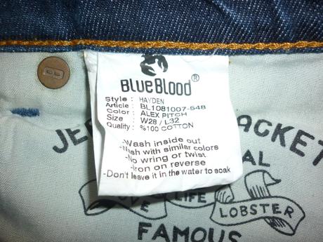 Originání dámské džíny blueblood, m
