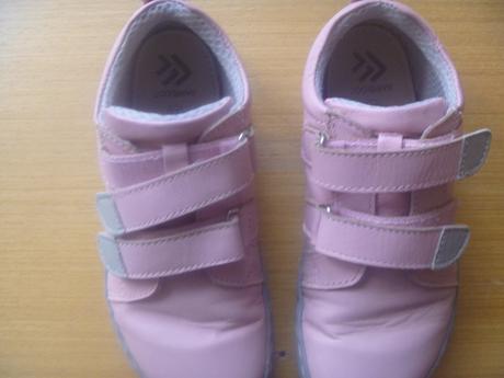 Růžové celoročky zn. barefoot vel. 33, 33