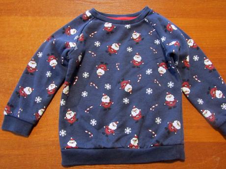 Vánoční chlapecká mikina vel 86-92, 92