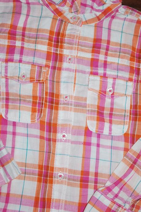 Kostkovaná košile pro holky, next,116