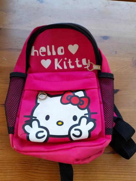 Batoh, malý batůžek růžový hello kitty,
