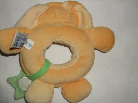 Plyšová hrkálka chicco,