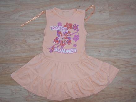 Dívčí šaty vel.104-122, 104