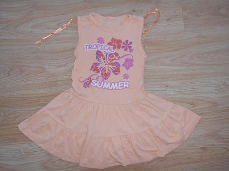 Dívčí šaty vel.104-122, 104