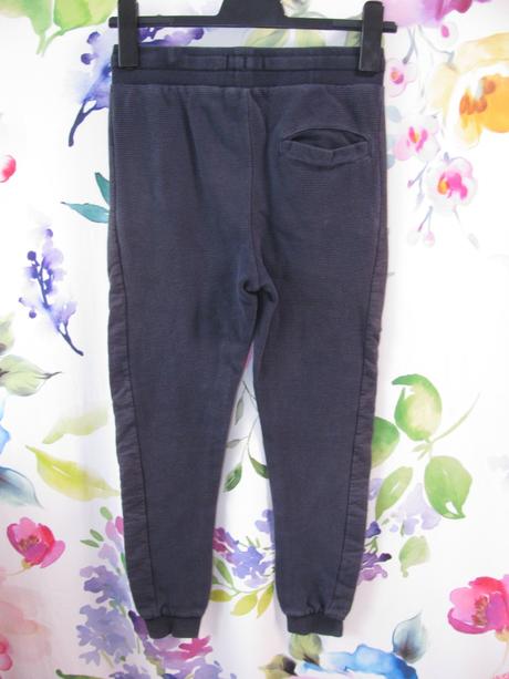 Bavlněné tmavě modré tepláky zara, zara,152