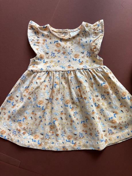 Šaty žluté - v.3 měsíce zn. next, next,62