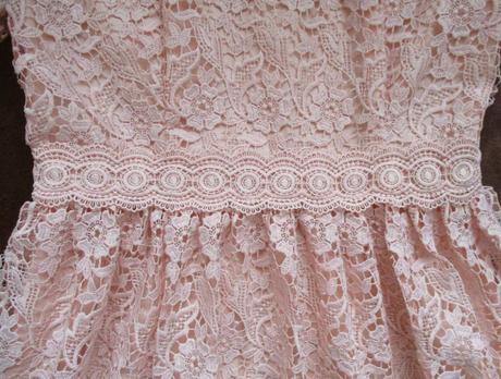 Společenské šaty krajkové meruňkové orsay m 38, orsay,m