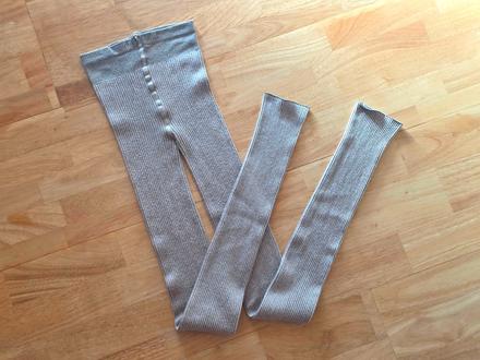 Žebrované punčochové legíny vel. 36-38 / s-m, calzedonia,m