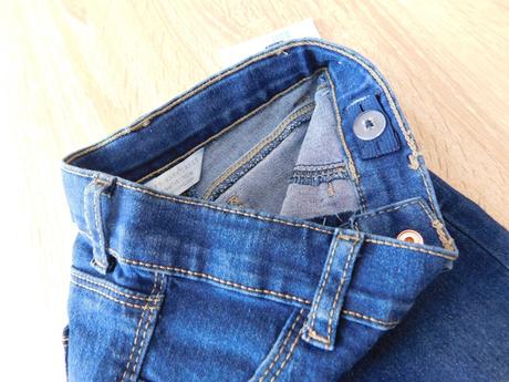 Dětské elastické džínečky, primark,74