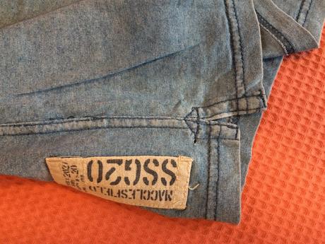 Bavlněné triko s límečkem 98/104, h&m,98