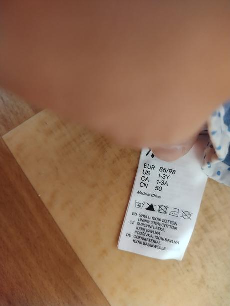 Kloboucek  1-3roky, h&m,86