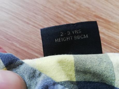 Károvaná košile, next,98