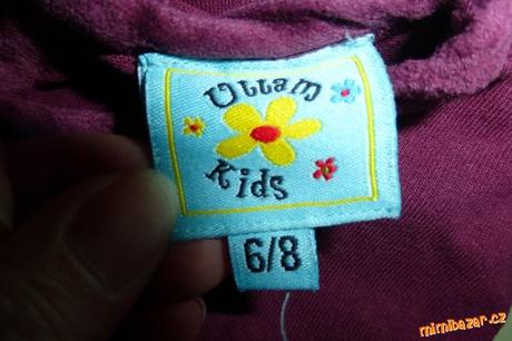 Vínové triko s výšivkou, 116