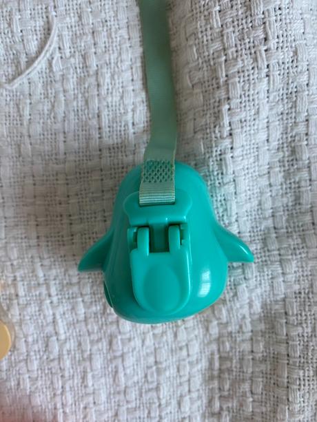 Klip/stužka a krabička na dudlík, chicco