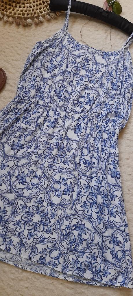 F&f viskózové květinové krátké šaty, f&f,40
