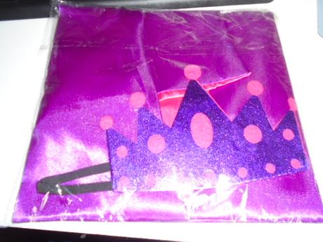 Maska princezna plášť korunka, 