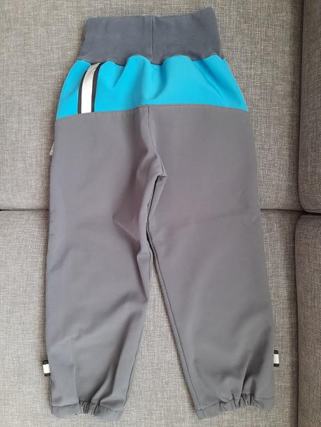 Softshellové kalhoty s fleecem unuo 110/116, unuo,110