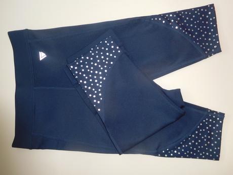 Sportovní 3/4 legíny s reflex. prvky vel. 122/128, 128